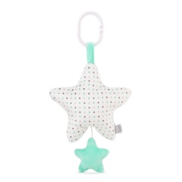 [097603] Латерна звезда на точки - 4 цвята - Аквамарин