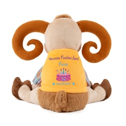 [080813-1] Овен "Честит рожден ден" с Надпис