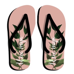 [099238-W-7-4] Дамски джапанки с цвете&lt;span&gt; - &lt;/span&gt;XL