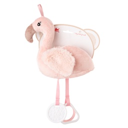 [090633-1/090633-2] Бебешка играчка фламинго І 2 цвята