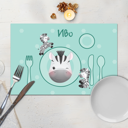 [099202-30] Монтесори подложка за хранене - Зебра