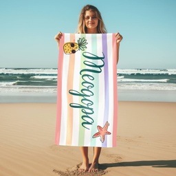 [099137/99276/277/278/279/280/281/282-33] Хавлиена Кърпа - Ананас - Шарен