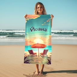 [099137-29] Хавлиена Кърпа - Екзотика-50/50 памук/полиестер-70 x 140 cm