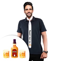 [099230-1-3] Вратовръзка за парти с Ваш текст с картинка