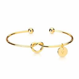 [099231-2] Гривна с буква&lt;span&gt; - &lt;/span&gt;Златен