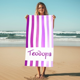 [099282-42] Хавлиена Кърпа - ТЯ-100% микрофибър-100 x 200 cm