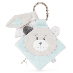 [098179] Бебешка книжка мече І 2 цвята - Син