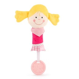 [090637-1/095637] Бебешка държалка с момиченце І 2 цвята