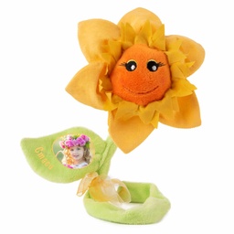 [050660-Н-1] Пролетно цвете със снимка и надпис&lt;span&gt; - &lt;/span&gt;Жълт