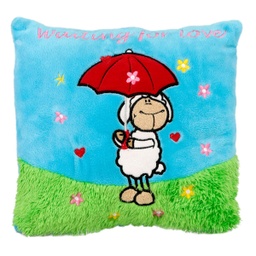 [050822] Възглавница овчица с чадър