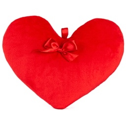 [092015-1/092015-3] Плюшено сърце с панделка І 2 цвята