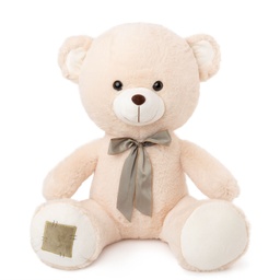 [073120/073121] Мече бежово с панделка І 2 цвята