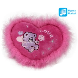 [081634/081635] Розово сърце с мече І 2 размера