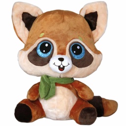 [030612] Ракун със зелен шал