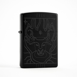 [099423-BK-SV-2] Персонализирана Запалка - Зодия Телец