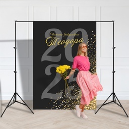 [099224-8] Фон за снимки - Абитуриентски бал - Черен
