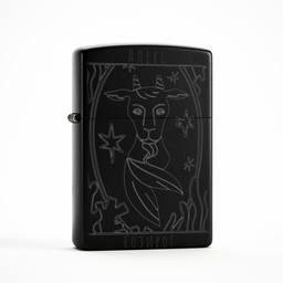 [099423-BK-SV-10] Персонализирана Запалка - Зодия Козирог