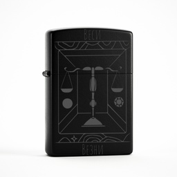 [099423-BK-SV-7] Персонализирана Запалка - Зодия Везни