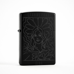 [099423-BK-SV-6] Персонализирана Запалка - Зодия Дева