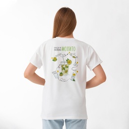 [1290012/F290013-7-17] Бяла тениска - Мохито