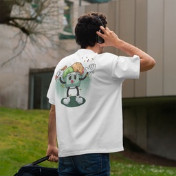 [1290012/F290013-7-16] Бяла тениска - Сладолед