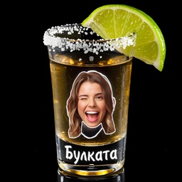 [099422-3-4] Чаша за шотове със Снимка и Надпис