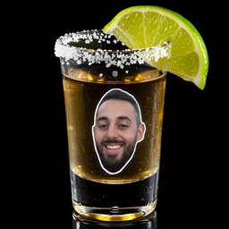 [099422-3-2] Чаша за шотове със Снимка