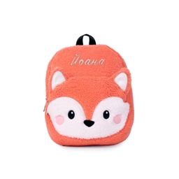 [0010727] Детска плюшена раница с Име - Лисица