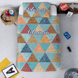 [099171+099169+099170-16] Спално бельо - Цветни форми с мотиви