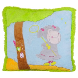 [080810] Зелена възглавница с овчица