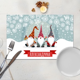 [099202-47] Подложка за хранене "Веселите гноми"