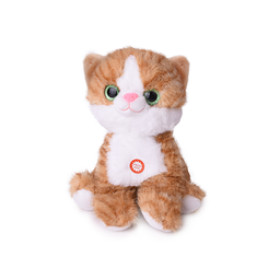 [041339/041340/041341/041342] Плюшено коте със звук 