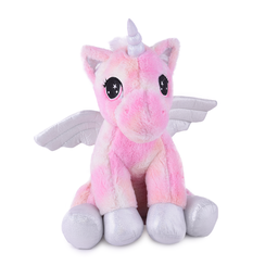 [040842/3/4/5/6/7] Плюшен еднорог с крила І 2 цвята