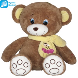 [080686] Мече с жълто шалче