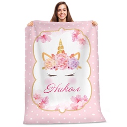 [099146/7-12] Плюшено одеяло - Еднорог