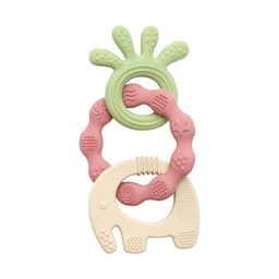 [097175] Силиконова гризалка мравояд и палма