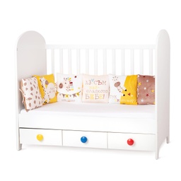 [098720] Бебешки обиколник „Усмихнато жирафче“