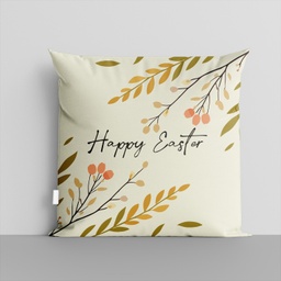 [090792] Великденска декоративна възглавница "Happy Easter"